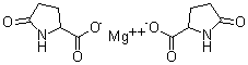 2-吡咯烷酮-5-羧酸镁分子结构 (CAS 62003-27-4)