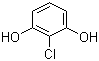 structure of CAS# 6201-65-6, 2-Chlororesorcinol;2-Chlorobenzene-1,3-diol