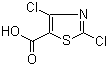 2,4-Dichloro-5-thiazolecarboxylic acid molecular structure (CAS 62019-56-1)