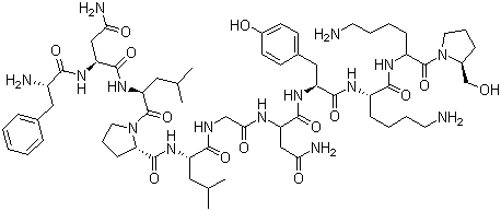 Fibroblast Growth Factor molecular structure (CAS 62031-54-3)