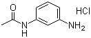 3'-Aminoacetanilide hydrochloride molecular structure (CAS 621-35-2)