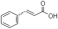 structure of CAS# 621-82-9, Cinnamic acid ;3-Phenylpropenoic acid; Phenylacrylic acid