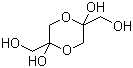 2,5-Dihydroxy-1,4-dioxane-2,5-dimethanol molecular structure (CAS 62147-49-3)