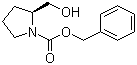 N-Cbz-L-prolinol molecular structure (CAS 6216-63-3)