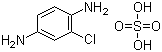 2-Chlorobenzene-1,4-diammonium sulphate molecular structure (CAS 6219-71-2)