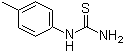 1-(4-Methylphenyl)thiourea molecular structure (CAS 622-52-6)