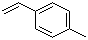 structure of CAS# 622-97-9, 4-Methylstyrene;4-Vinyltoluene