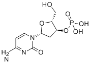 2'-Deoxycytidine-3'-monophosphate molecular structure (CAS 6220-63-9)