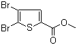 Methyl 4,5-dibromothiophene-2-carboxylate molecular structure (CAS 62224-24-2)