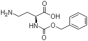 structure of CAS# 62234-40-6, N-alpha-Cbz-L-2,4-diaminobutyric acid;N-alpha-Benzyloxycarbonyl-L-2,4-diaminobutyric acid