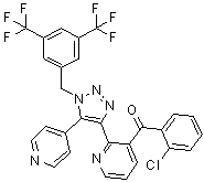 Tradipitant molecular structure (CAS 622370-35-8)