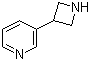 3-(3-Azetidinyl)pyridine molecular structure (CAS 62247-32-9)