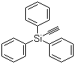 结构式 CAS# 6229-00-1, 三苯基硅乙炔