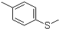 structure of CAS# 623-13-2, (4-Methylthio)toluene;Methyl p-tolyl sulfide
