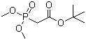 structure of CAS# 62327-21-3, tert-Butyl O,O-dimethylphosphonoacetate;Dimethyl (tert-butoxycarbonyl)methylphosphonate