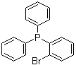 2-(Diphenylphosphino)bromobenzene molecular structure (CAS 62336-24-7)