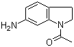 1-Acetyl-6-aminoindoline molecular structure (CAS 62368-29-0)
