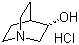 3-奎宁环酮盐酸盐分子结构 (CAS 6238-13-7)