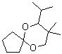 7-Isopropyl-8,8-dimethyl-6,10-dioxaspiro[4.5]decane molecular structure (CAS 62406-73-9)