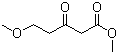 5-甲氧基-3-氧代戊酸甲酯分子结构 (CAS 62462-05-9)