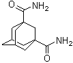 结构式 CAS# 62472-39-3, 金刚烷-1,3-二甲酰胺