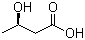 (R)-3-Hydroxybutyric acid molecular structure (CAS 625-72-9)