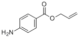 结构式 CAS# 62507-78-2, 丙-2-烯-1-基 4-氨基苯甲酸酯