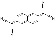 11,11,12,12-Tetracyano-2,6-naphthoquinodimethane molecular structure (CAS 6251-01-0)