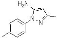5-Amino-3-methyl-1-(4-methylphenyl)pyrazole molecular structure (CAS 62535-60-8)
