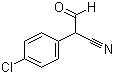 结构式 CAS# 62538-21-0, 2-(4-氯苯基)-2-氰基乙醛; 2-(4-氯苯基)-3-氧代丙腈