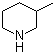 3-Methylpiperidine molecular structure (CAS 626-56-2)