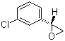 structure of CAS# 62600-71-9, (R)-3-Chlorostyrene oxide;(R)-(+)-(3-Chlorophenyl)oxirane