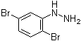 2,5-Dibromophenylhydrazine molecular structure (CAS 62672-26-8)