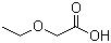 Ethoxyacetic acid molecular structure (CAS 627-03-2)