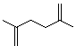 2,5-二甲基-1,5-己二烯分子结构 (CAS 627-58-7)