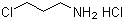 3-Chloropropylamine hydrochloride molecular structure (CAS 6276-54-6)