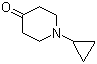 结构式 CAS# 62813-01-8, 1-环丙基-4-哌啶酮