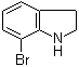 7-溴吲哚啉分子结构 (CAS 62813-85-8)
