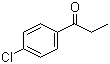 4'-Chloropropiophenone molecular structure (CAS 6285-05-8)