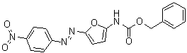 [5-[(4-Nitrophenyl)azo]-2-furanyl]carbamic acid phenylmethyl ester molecular structure (CAS 6286-33-5)