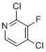 2,4-Dichloro-3-fluoropyridine molecular structure (CAS 628691-85-0)