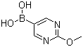 2-Methoxypyrimidine-5-boronic acid molecular structure (CAS 628692-15-9)