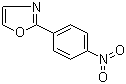 结构式 CAS# 62882-08-0, 2-(4-硝基苯基)噁唑