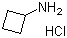 环丁基胺盐酸盐分子结构 (CAS 6291-01-6)