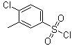 结构式 CAS# 6291-02-7, 4-氯-3-甲基苯磺酰氯
