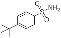 结构式 CAS# 6292-59-7, 4-叔丁基苯磺酰胺