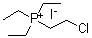 (2-Chloroethyl)triethylphosphonium iodide molecular structure (CAS 6295-24-5)