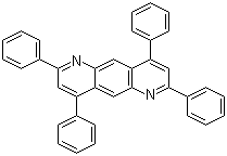 2,4,7,9-Tetraphenylpyrido[2,3-g]quinoline molecular structure (CAS 629656-34-4)