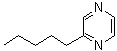structure of CAS# 6303-75-9, Pentylpyrazine;2-Pentylpyrazine; (1-Pentyl)pyrazine; Amylpyrazine; NSC 42876