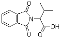 structure of CAS# 6306-54-3, 2-Phthalimido-3-methylbutanoic acid;2-(1,3-Dioxo-1,3-dihydro-2H-isoindol-2-yl)-3-methylbutanoic acid